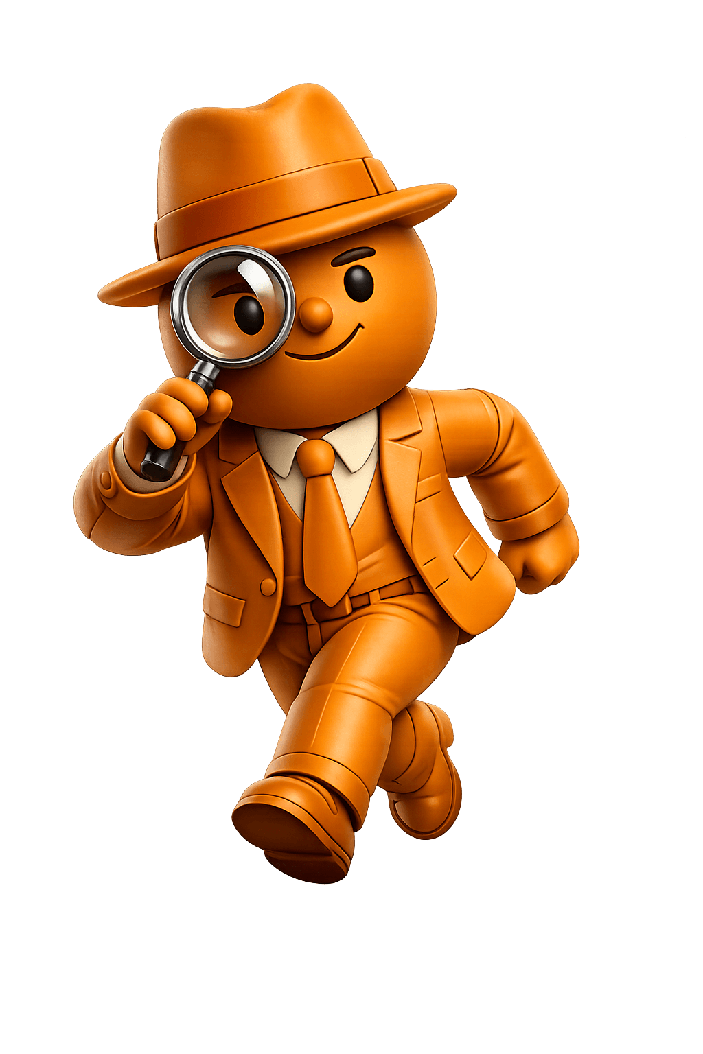 OShift’s detective mascot connecting competitor clues